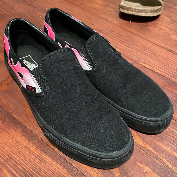 Slip on Flame Vans - Picture 1 of 4